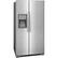 Left. Frigidaire - 25.5 Cu. Ft. Side-by-Side Refrigerator - Stainless steel.