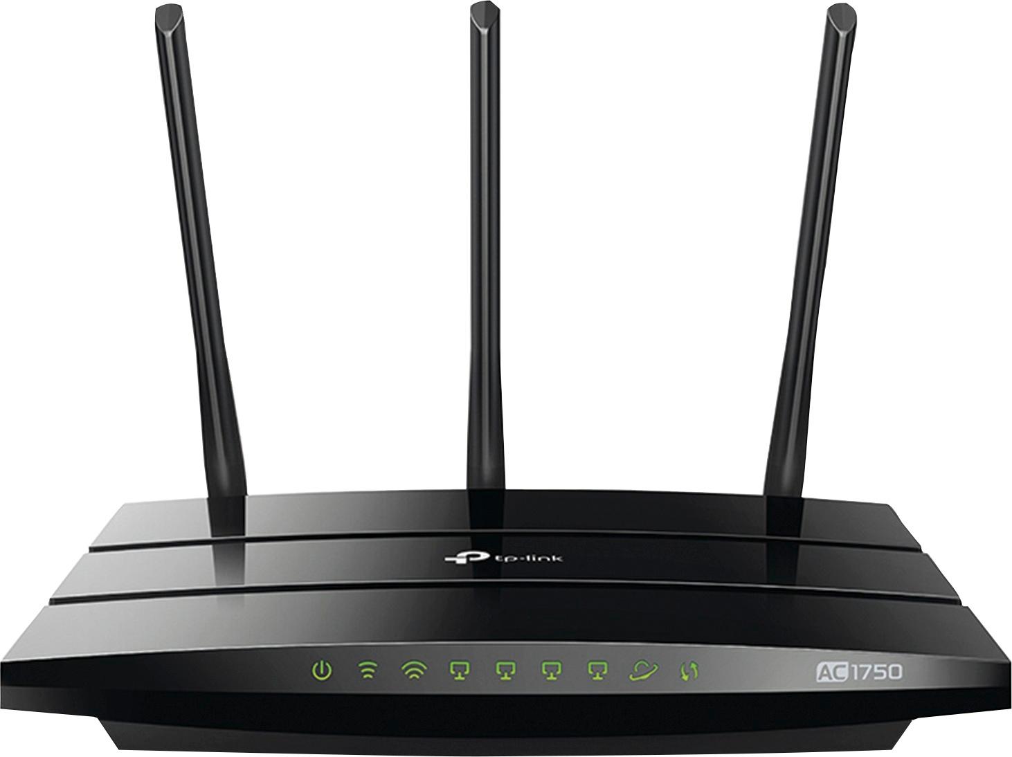 TP-Link – Archer AC1750 Dual-Band Wi-Fi 5 Router – Black