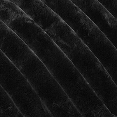 Alt View 2. Jaxx - Jaxx Grand Lounger 7 Foot Bean Bag Sofa - Black Mondo Fur - Faux Fur Black.