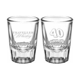 Sparta 2002 Designs & Promotions - JR Motorsports Traveller Whiskey 1.5oz. Saloon Shot Glass - Multicolor