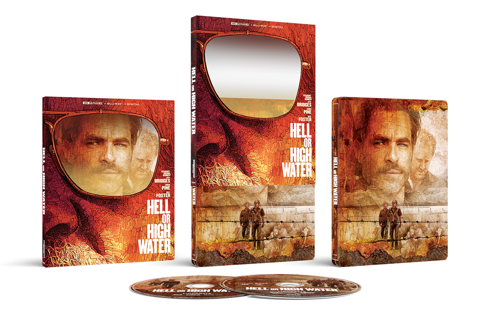 Hell or High Water [SteelBook] [Digital Copy] [4K Ultra HD Blu-ray