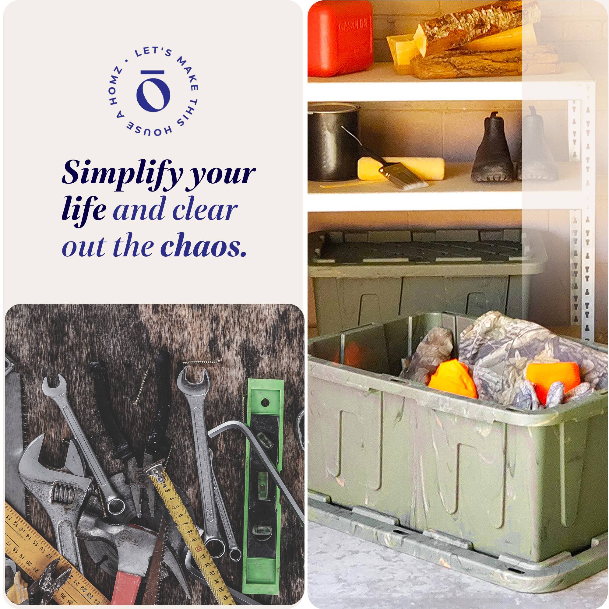 LET'S MAKE THIS HOUSE HOMZ

Simplify your life and clear out the chaos.