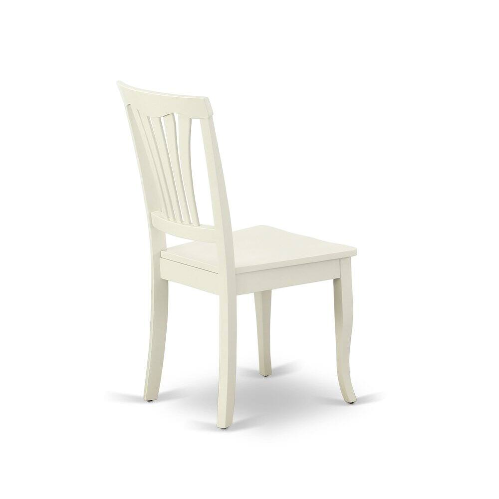 Alt View 1. East West Furniture - East West Furniture 3 Piece Dining Table Set Includes 1 Round Pedestal Dining Table and 2 Linen White Dinning Room - Multi-Color.
