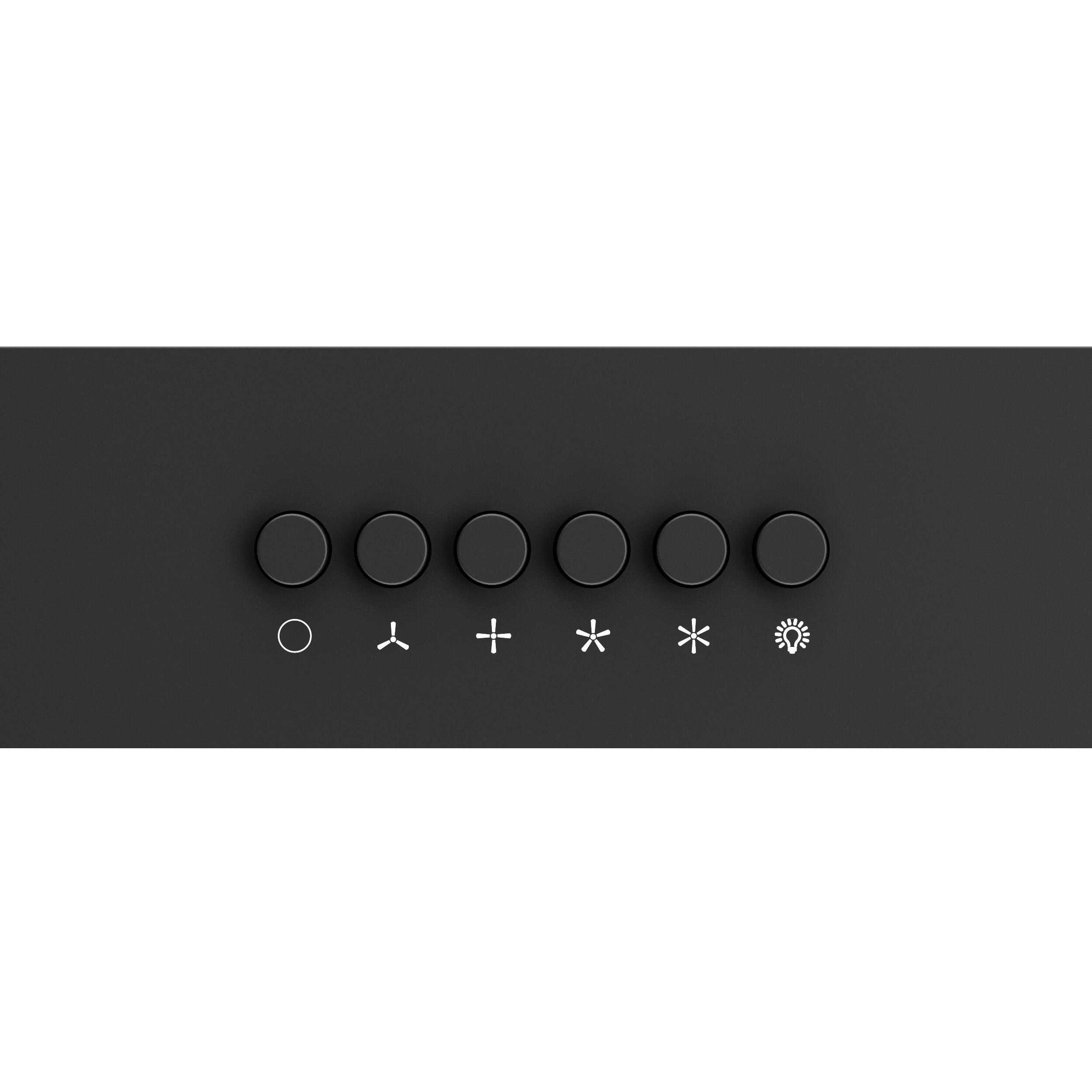 Alt View 6. Forno Appliances - Bari Espresso Collection 30" Under Cabinet Range Hood - Black.