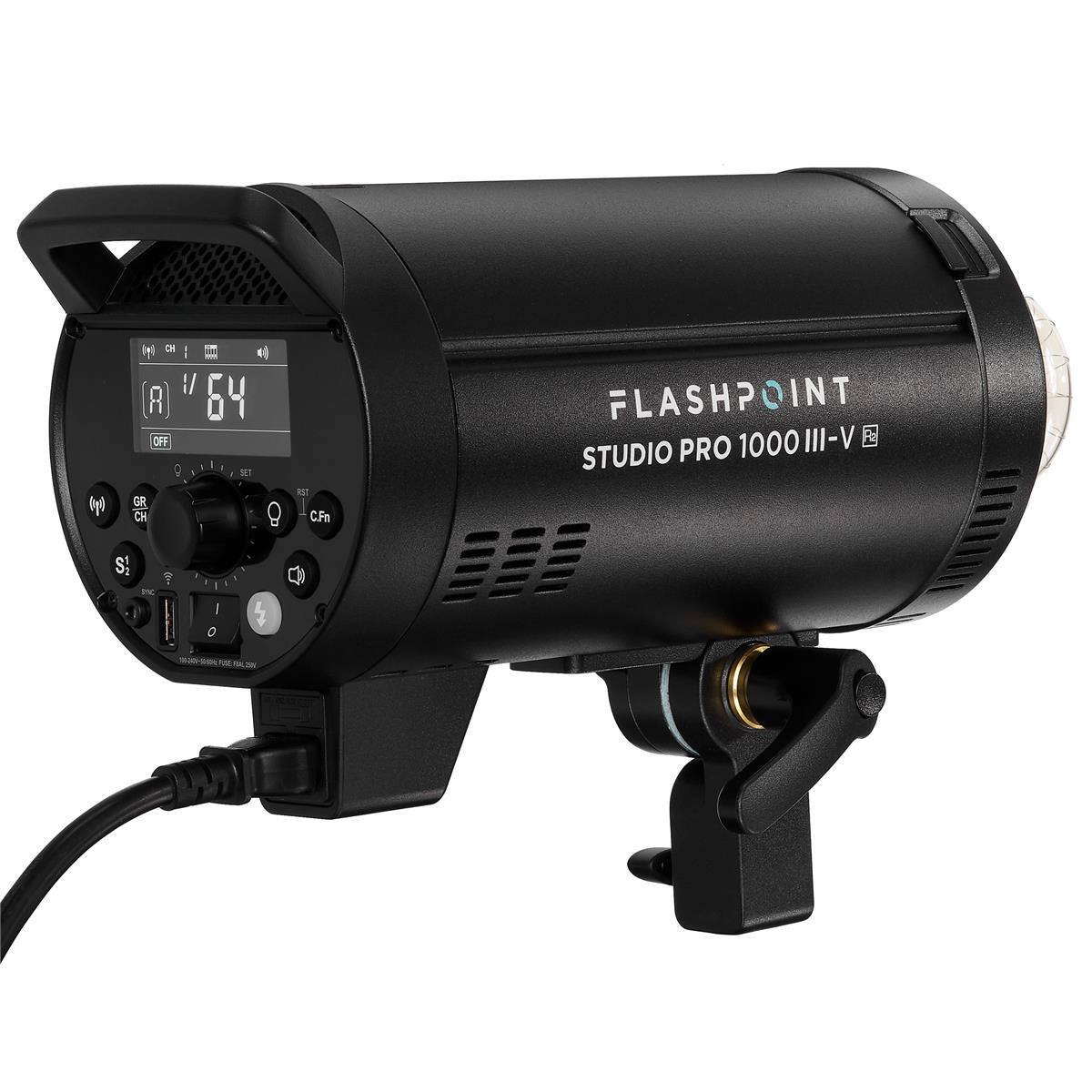 CH 4 - 1/8 64 OFF 0 J 2T OR CH ko C.Fn FLASHPOINT STUDIO PRO 1000 III-V