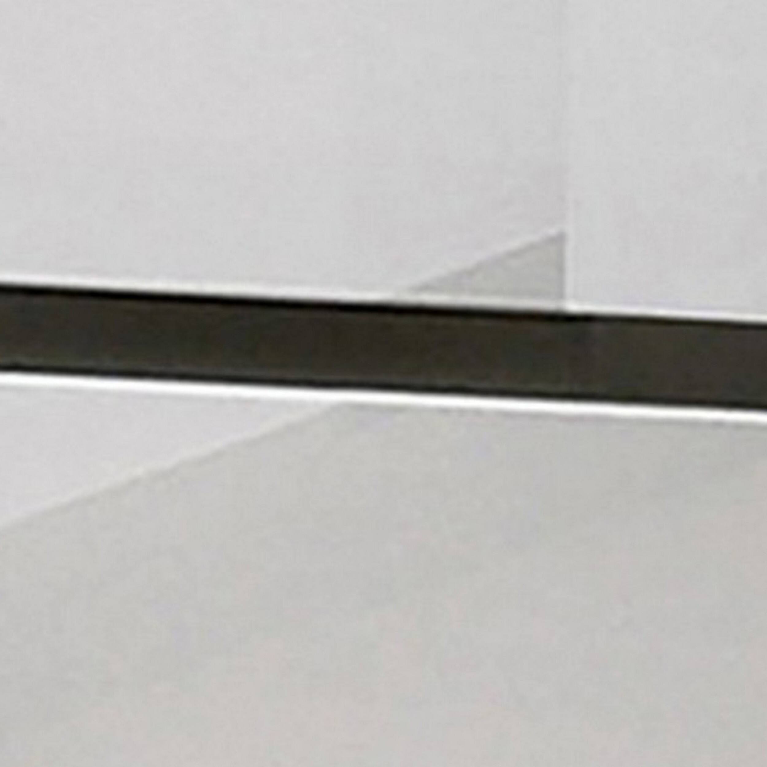 Back. Manhattan Lane - Nav 22 Inch Modern Nightstand with 2 Drawers, Concealed Handles, - White, Metallic Gray.