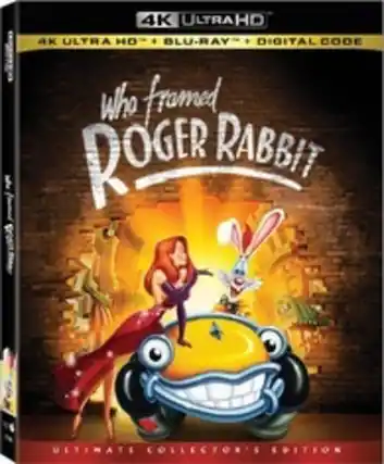 Front. Who Framed Roger Rabbit - 4K Blu-Ray.