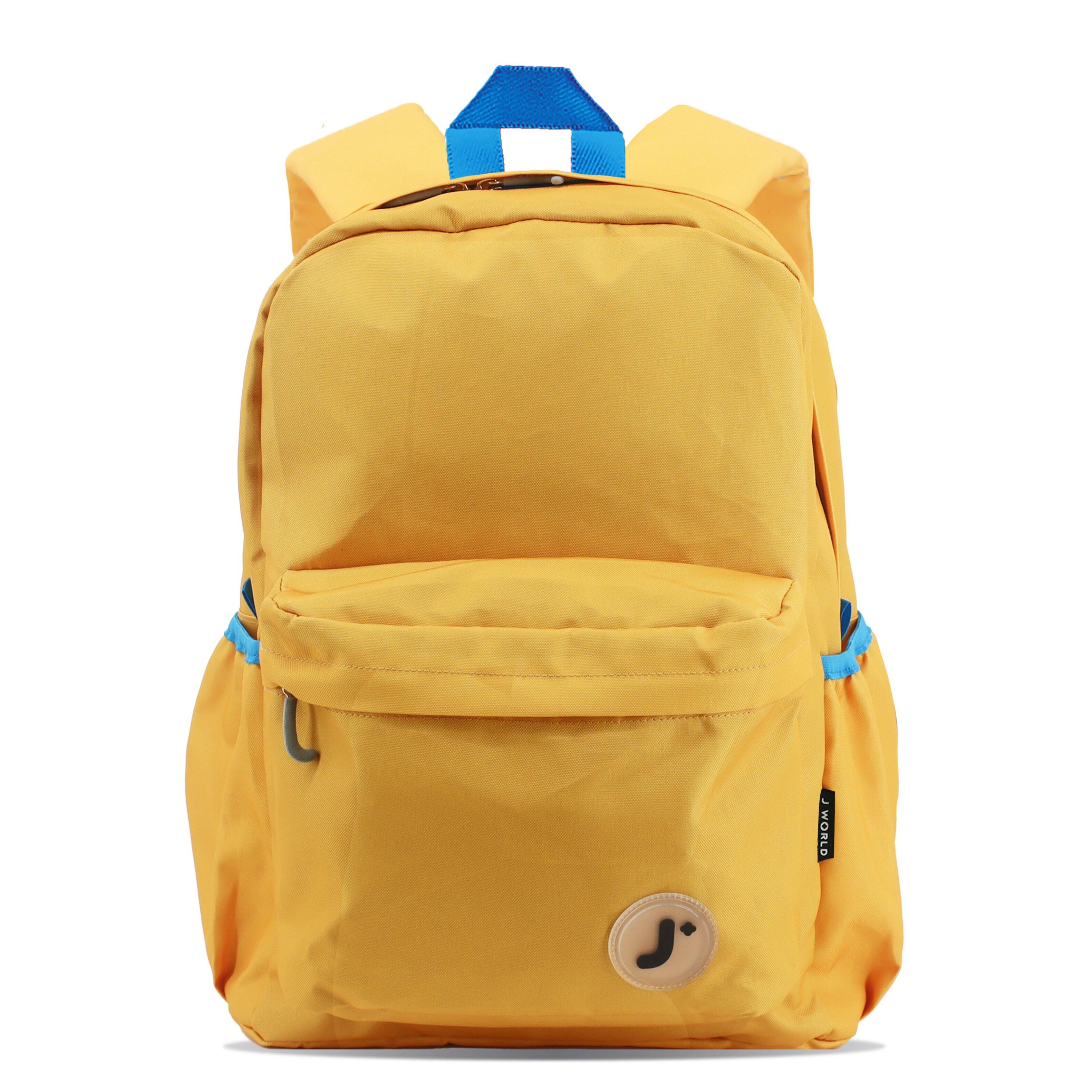 Front. J World - J World Unisex Oz 17" Daily Backpack For School And Travel - Kumquat - KUMQUAT.
