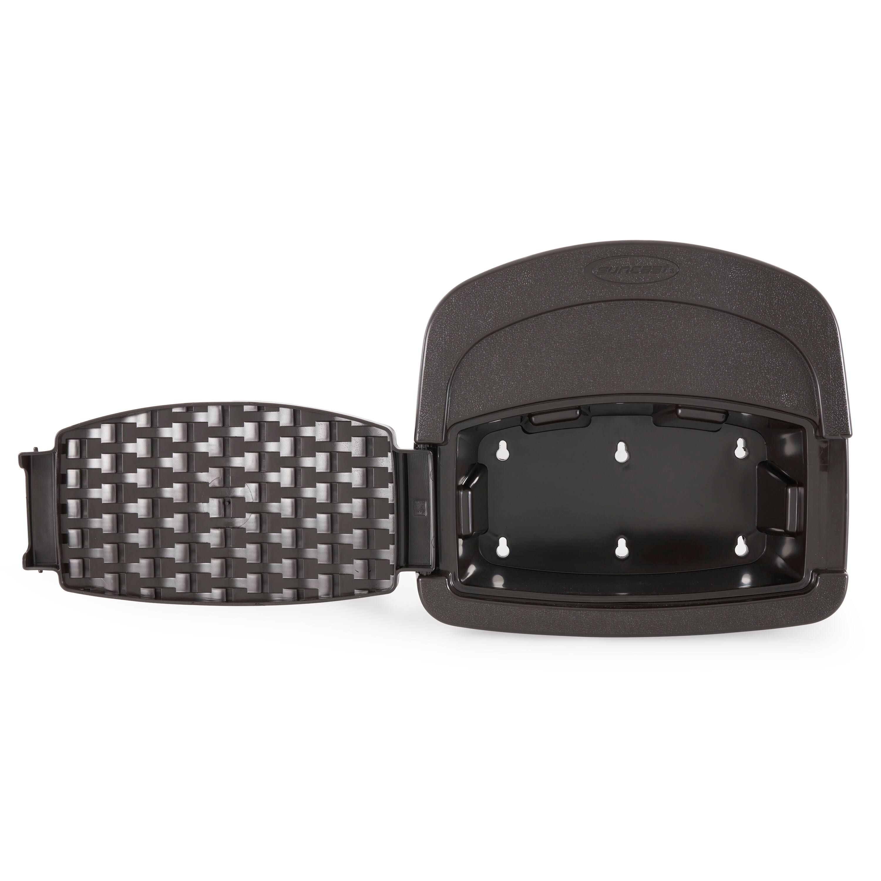 Alt View 4. Suncast - Suncast DHW150 150 Foot Deluxe Wicker Storage Garden Hose Hangout Mount (2 Pack).