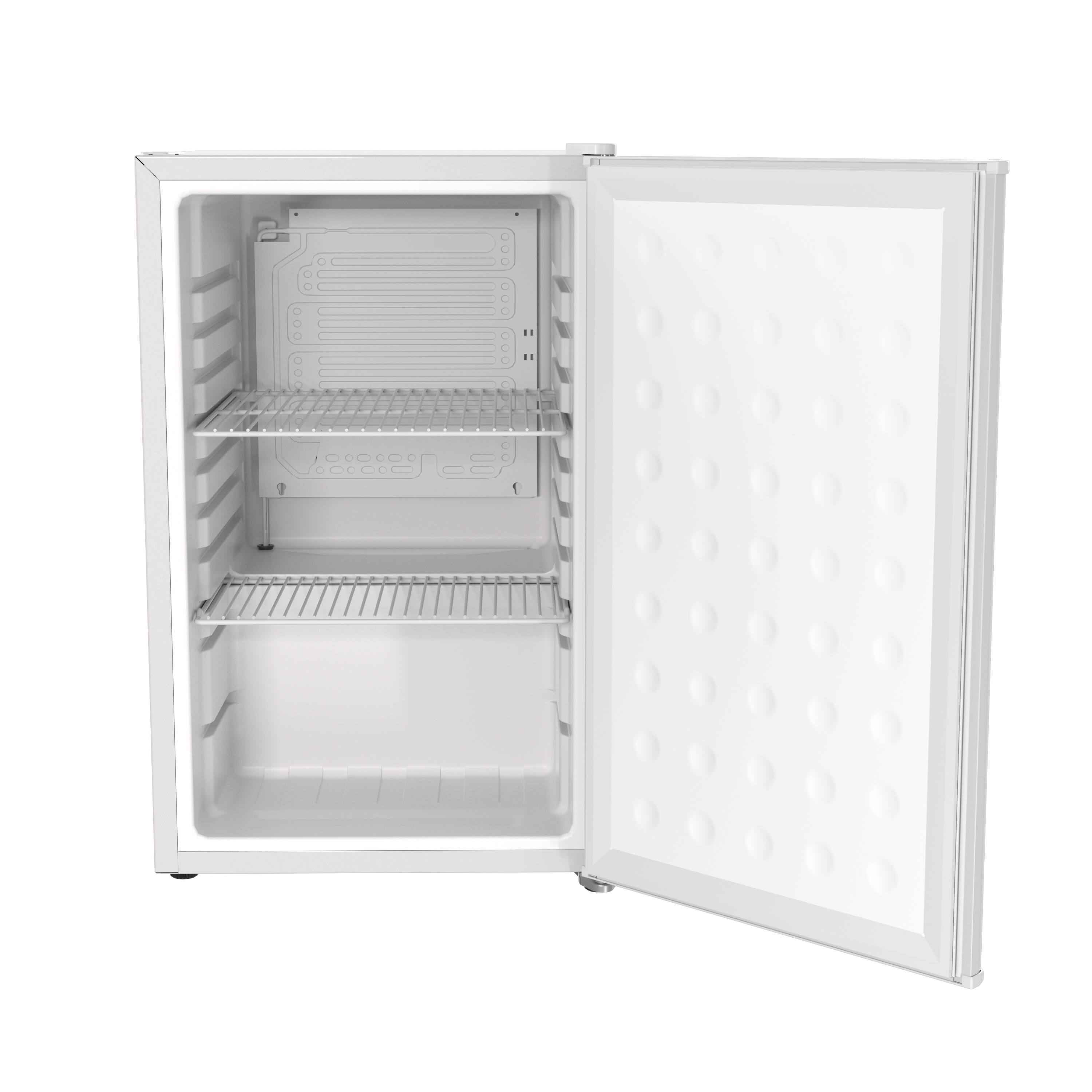 Alt View 2. ProMounts - SnowLion 65 L (2.3 cu ft) Under-Counter Mini Fridge – Solid Door, Freestanding, White - White.
