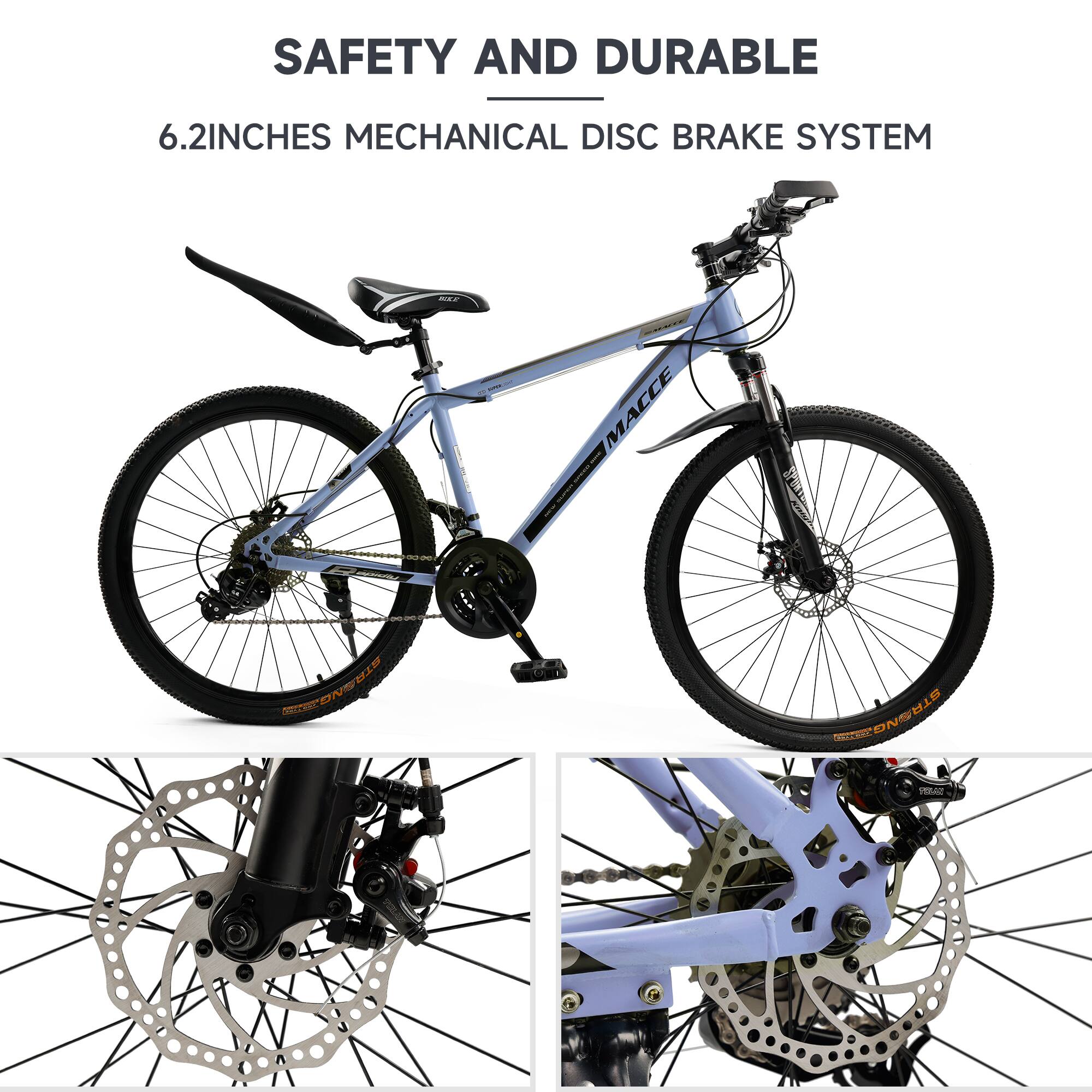 SAFETY AND DURABLE  
6.2 INCHES MECHANICAL DISC BRAKE SYSTEM