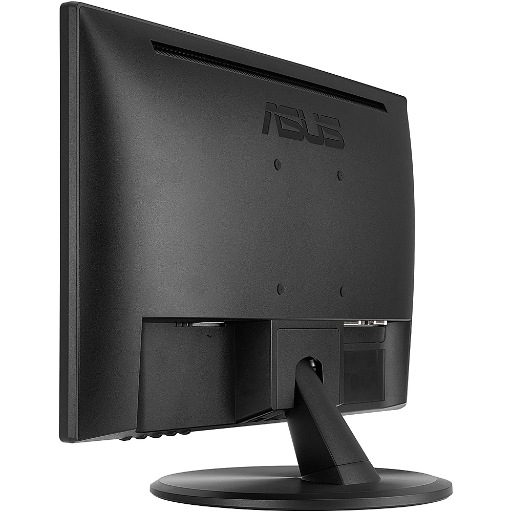 Back View: ASUS - VT168H 15.6" LED HD Touch-Screen Monitor (DVI, HDMI, VGA) - Black