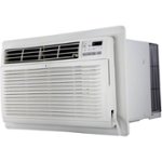 Front Zoom. LG - 330 Sq. Ft. 8000 BTU Through-the-Wall Air Conditioner - White.
