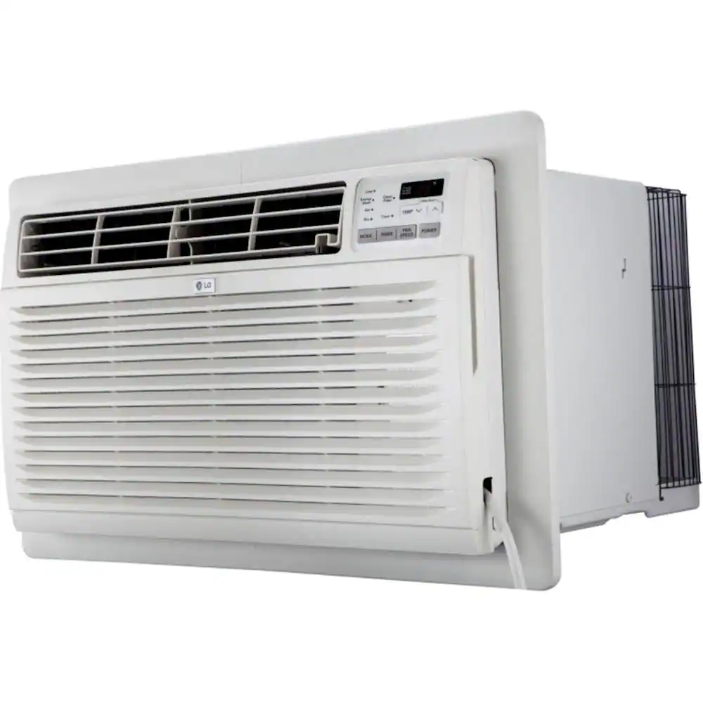 LG - 330 Sq. Ft. 8,000 BTU In Wall Air Conditioner with Remote - White