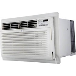 LG - 440 Sq. Ft. Through-the-Wall Air Conditioner and 440 Sq. Ft. Heater - White - Front_Zoom