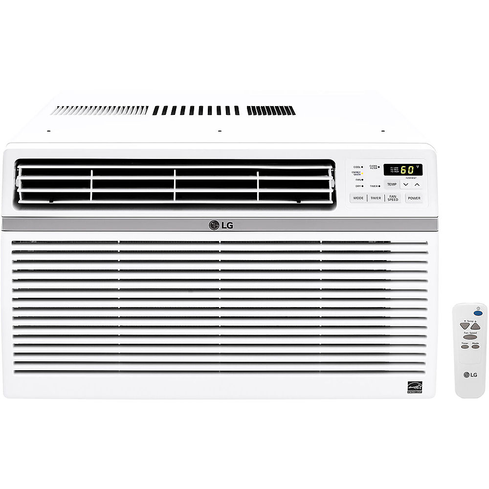 LG 1000 Sq. Ft. Window Air Conditioner White LW1816ER - Best Buy