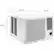 Alt View 18. LG - 18,000 BTU Window Air Conditioner and 12,000 BTU Heater - White.