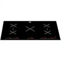 Bertazzoni - Professional Series 36" Electric Induction Cooktop - Black - Front_Zoom