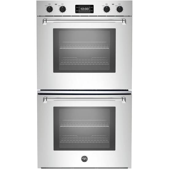 Bertazzoni – Master Series 29.8″ Built-In Double Electric Convection Wall Oven – Stainless steel