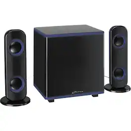 iLive - Powered Wireless Speaker System (Pair) - Black