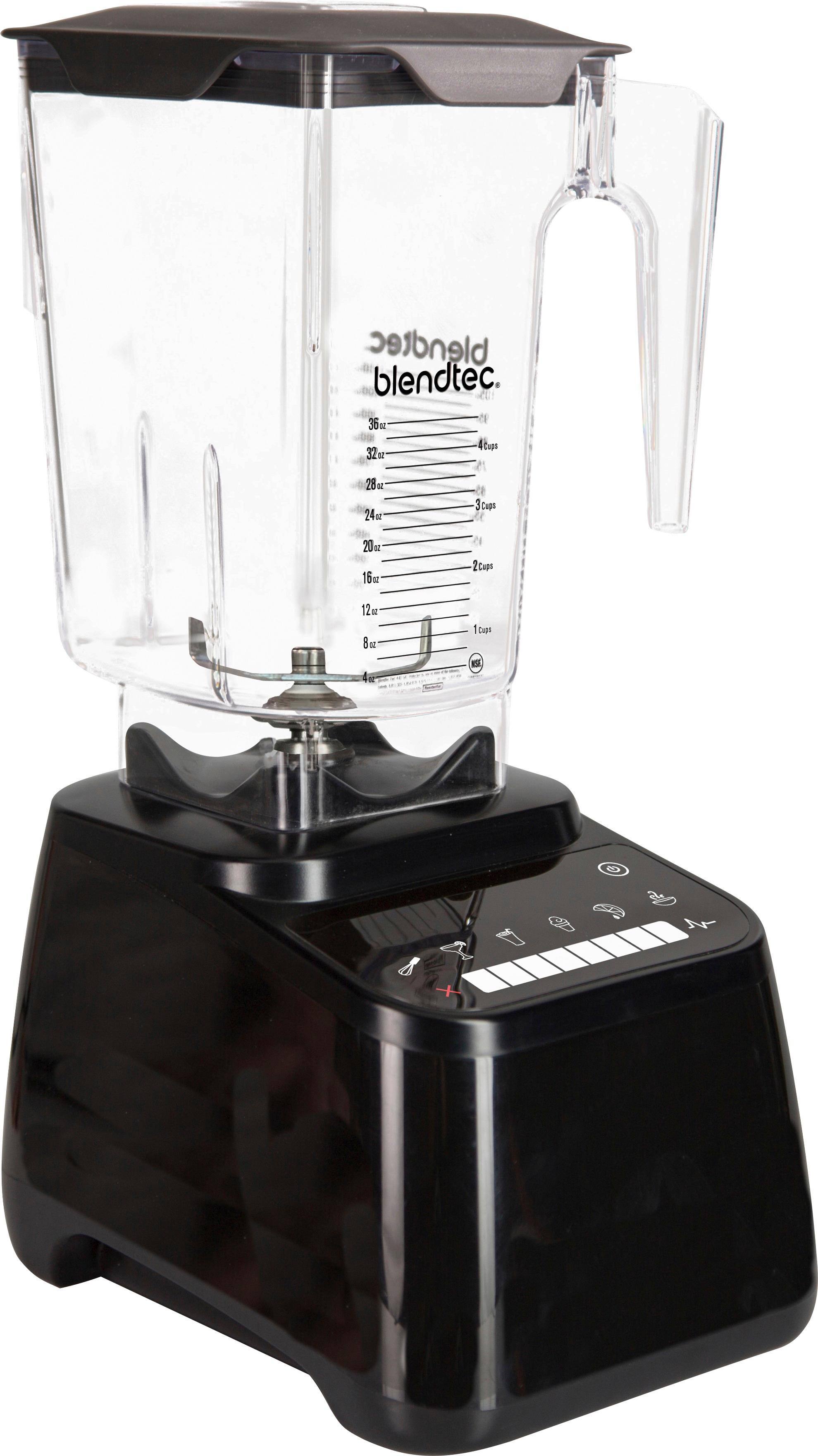 Angle. Blendtec - Designer 650 - Black.