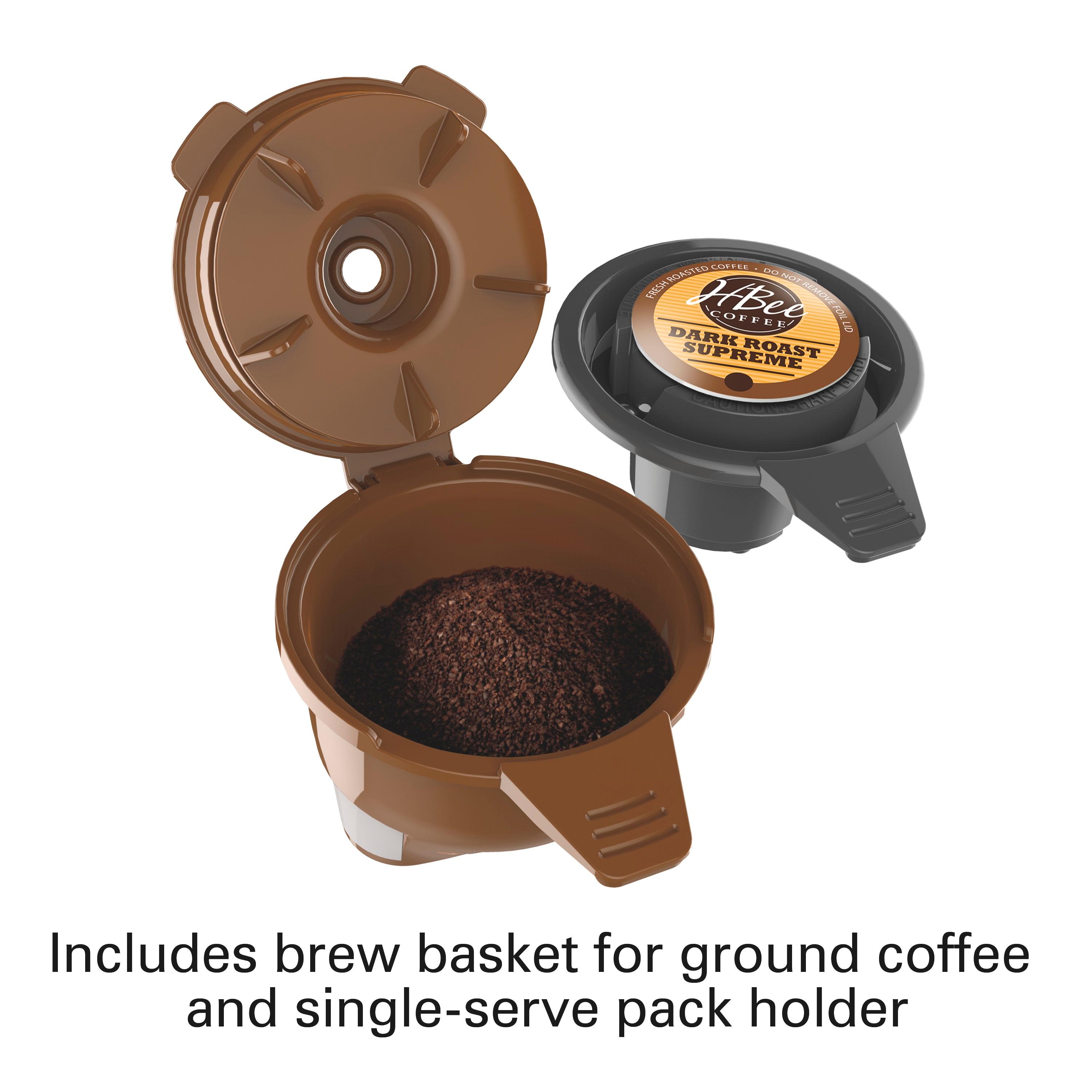 Single Serve Ground coffee Brew Basket for Hamilton Beach Flexbrew Coffee  Maker