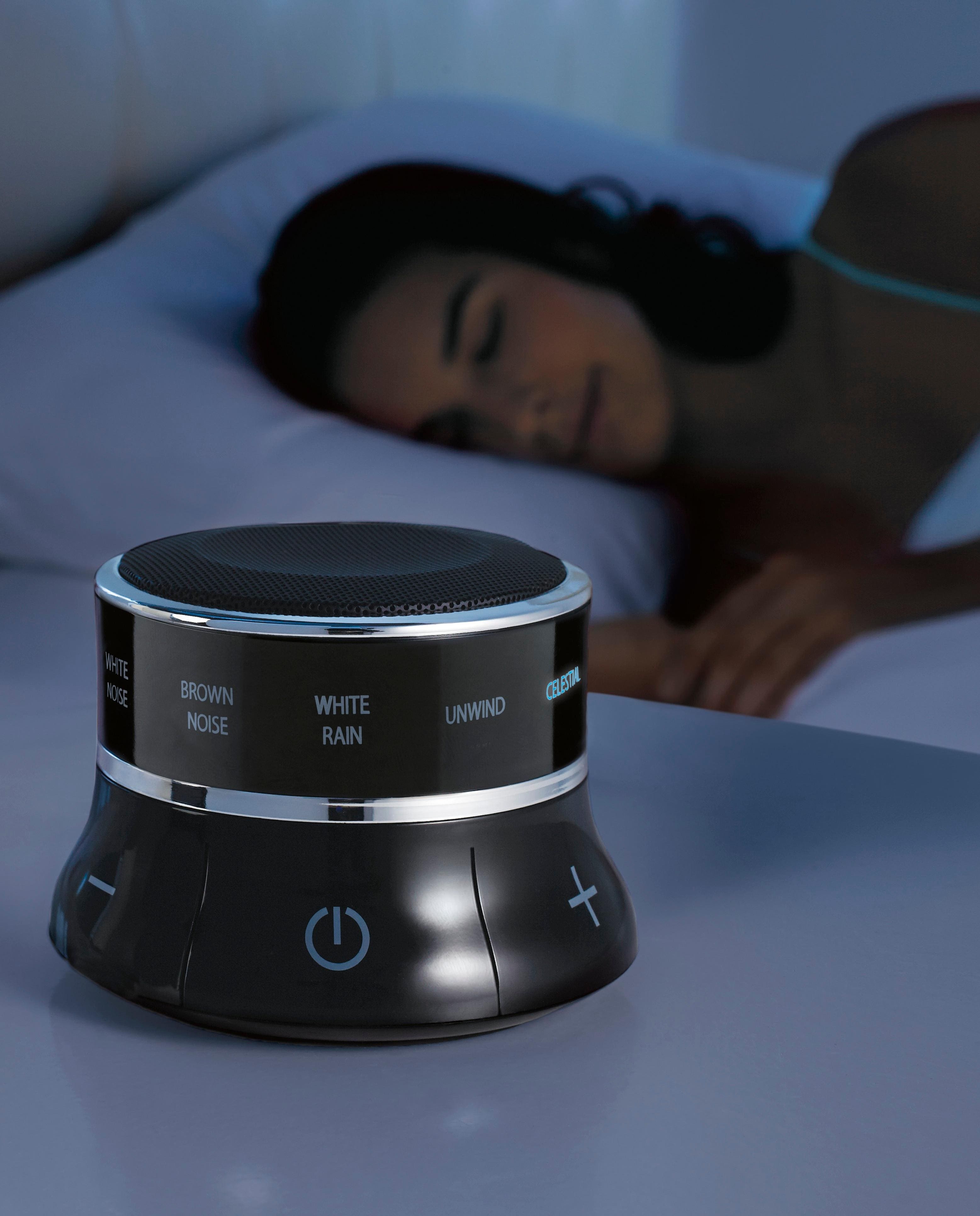 Best Buy Tranquil Moments Bedside Speaker & Sleep Sounds Portable Bluetooth Speaker Black