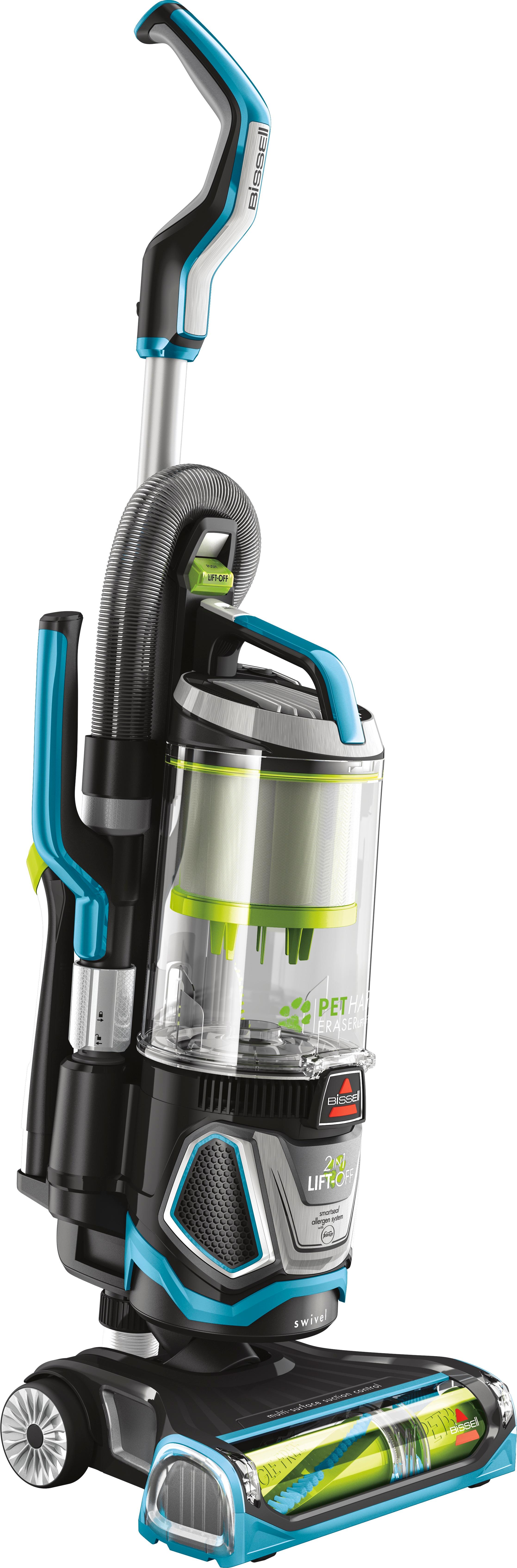 BISSELL Pet Hair Eraser Bagless Cylinder Pet Canister Vacuum in the  Canister Vacuums department at