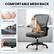 COMFORTABLE MESH BACK
For more comfort and relaxation of the back
Memory sponge
Breathable mesh
Increase thickness
8cm (3.1")