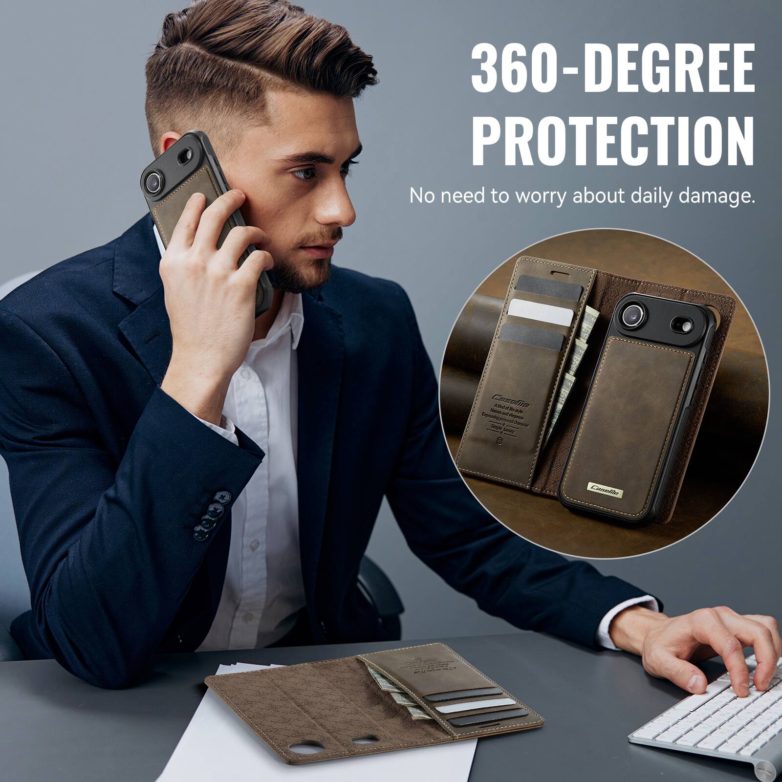 360-DEGREE PROTECTION  
No need to worry about daily damage.
