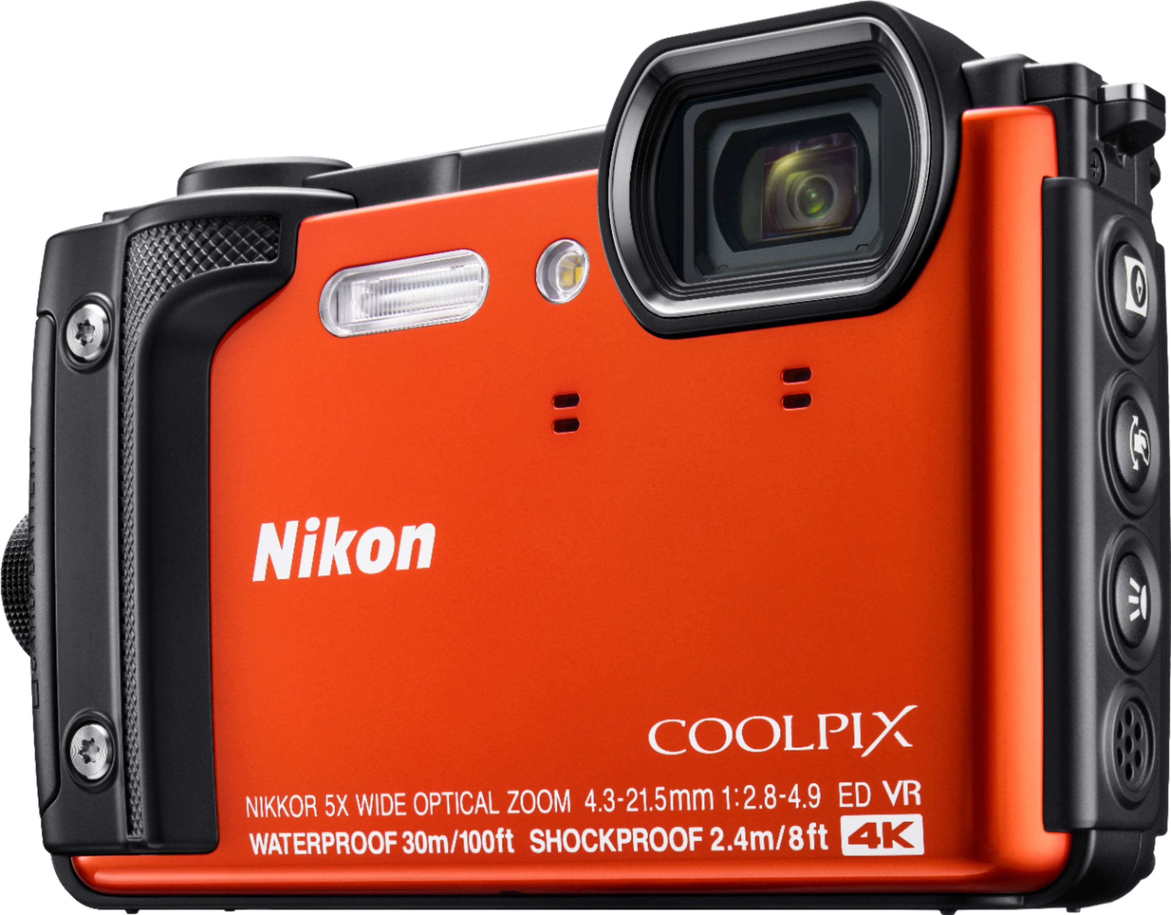 straf residu rekenmachine Nikon COOLPIX W300 16.0-Megapixel Waterproof Digital Camera Orange 26524 -  Best Buy