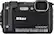 Front. Nikon - COOLPIX W300 16.0-Megapixel Waterproof Digital Camera - Black.