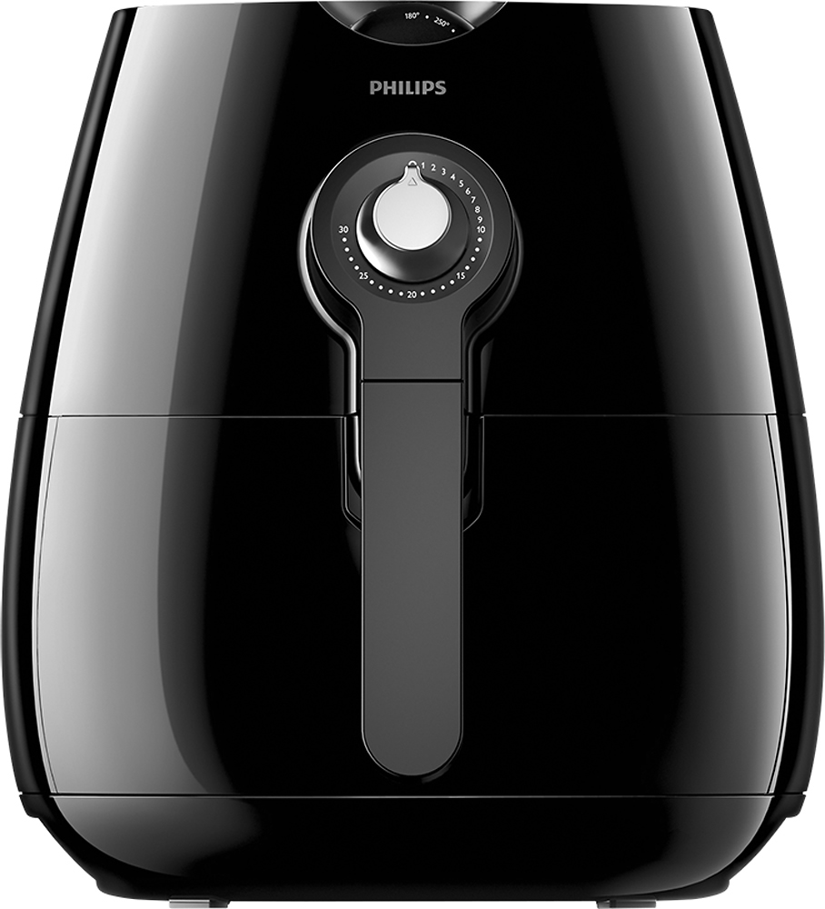 Malen straal Bakkerij Best Buy: Philips Viva Collection Airfryer Low-Fat Multicooker Black/Silver  HD9220/26