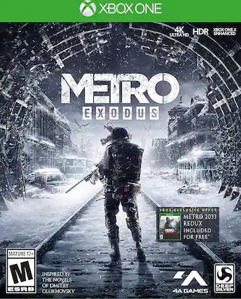 Front. Deep Silver - Metro Exodus. - M (Mature 17+)