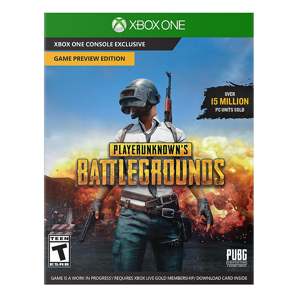Playerunknown S Battlegrounds Game Preview Edition Xbox One Jsg - playerunknown s battlegrounds game preview edition xbox one front zoom