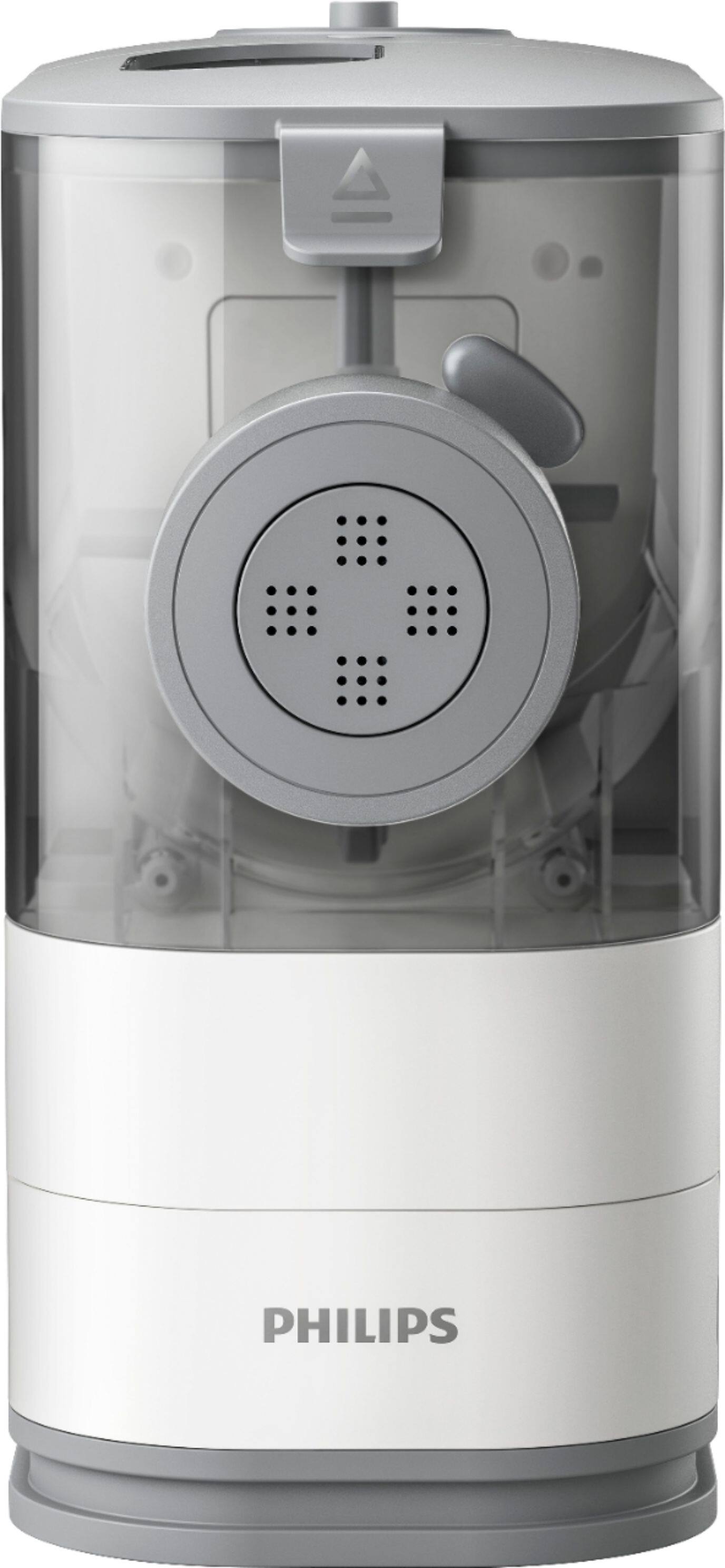 Left. Philips - Philips Compact Pasta and Noodle Maker, HR2370/05- White - White.