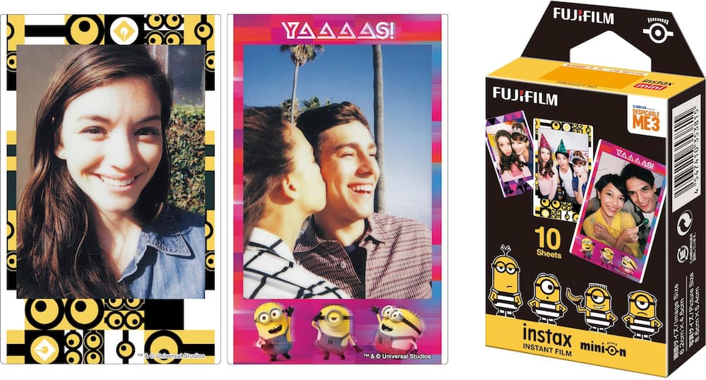 Fujifilm - Minion instax mini Film (10 Sheets) Fujifilm - Minion instax mini Film (10 Sheets)