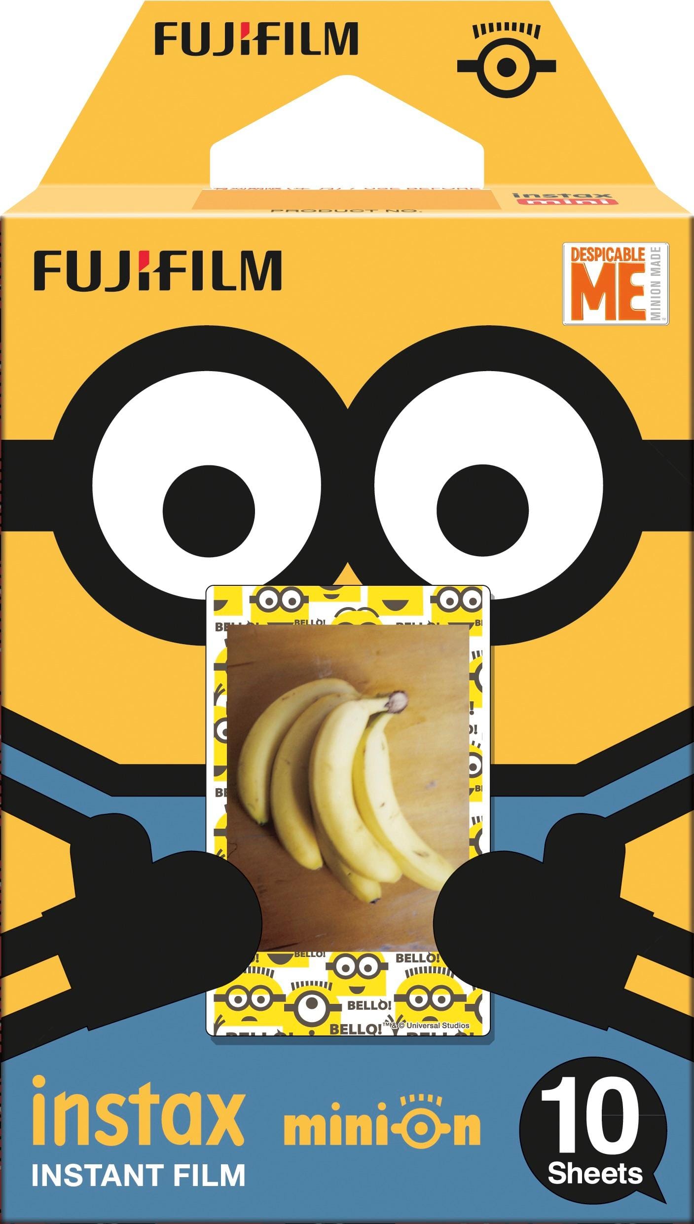Fujifilm - Minion instax mini Film (10 Sheets) - Angle