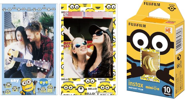 Fujifilm - Minion instax mini Film (10 Sheets) Fujifilm - Minion instax mini Film (10 Sheets)