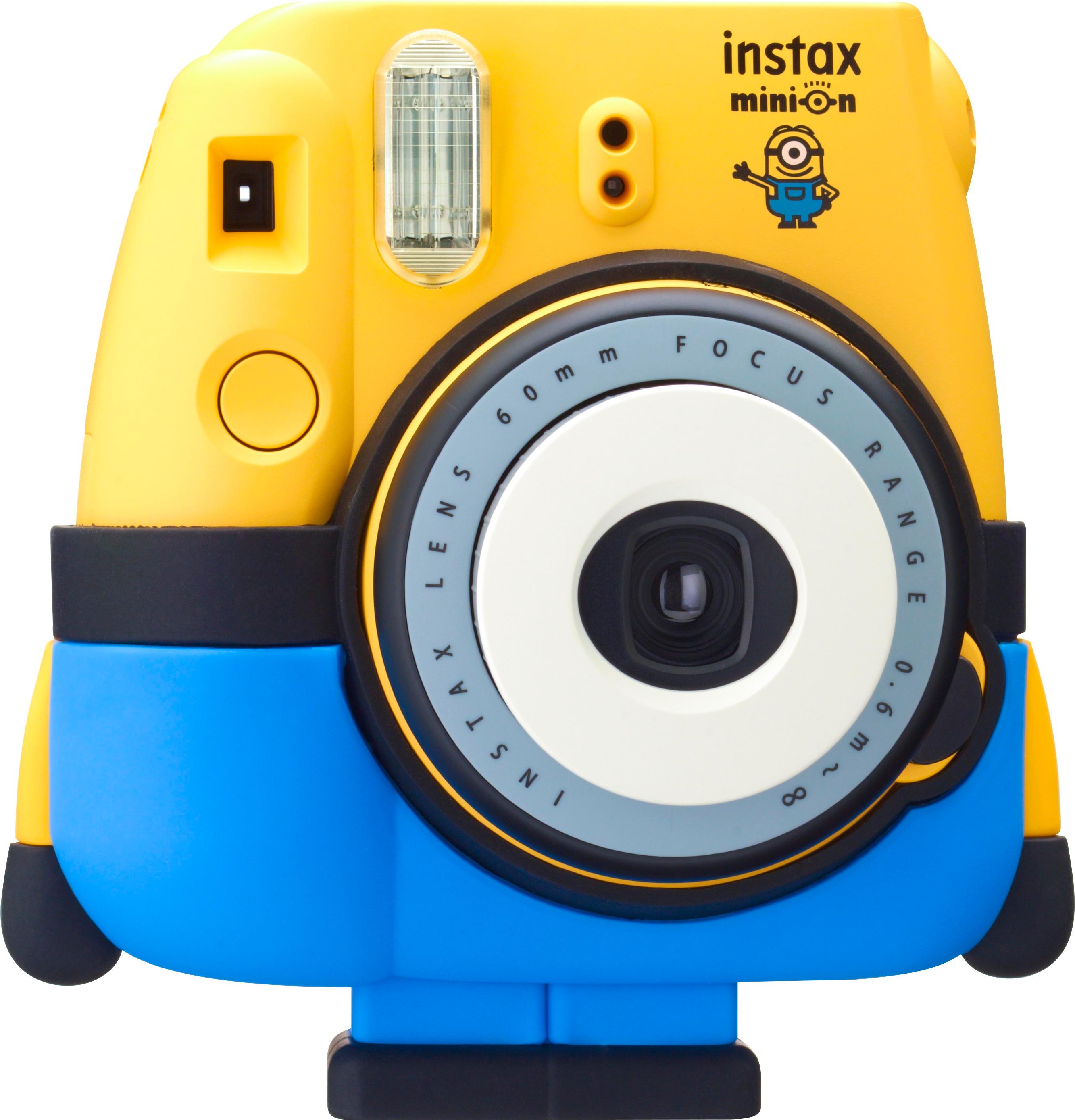 oficina postal Finito Dardos Fujifilm Minion instax mini 8 Instant Film Camera 16556348 - Best Buy