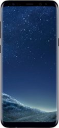 Samsung - Refurbished Galaxy S8+ 4G LTE with 64GB Memory Cell Phone (Unlocked) - Midnight Black - Front_Zoom