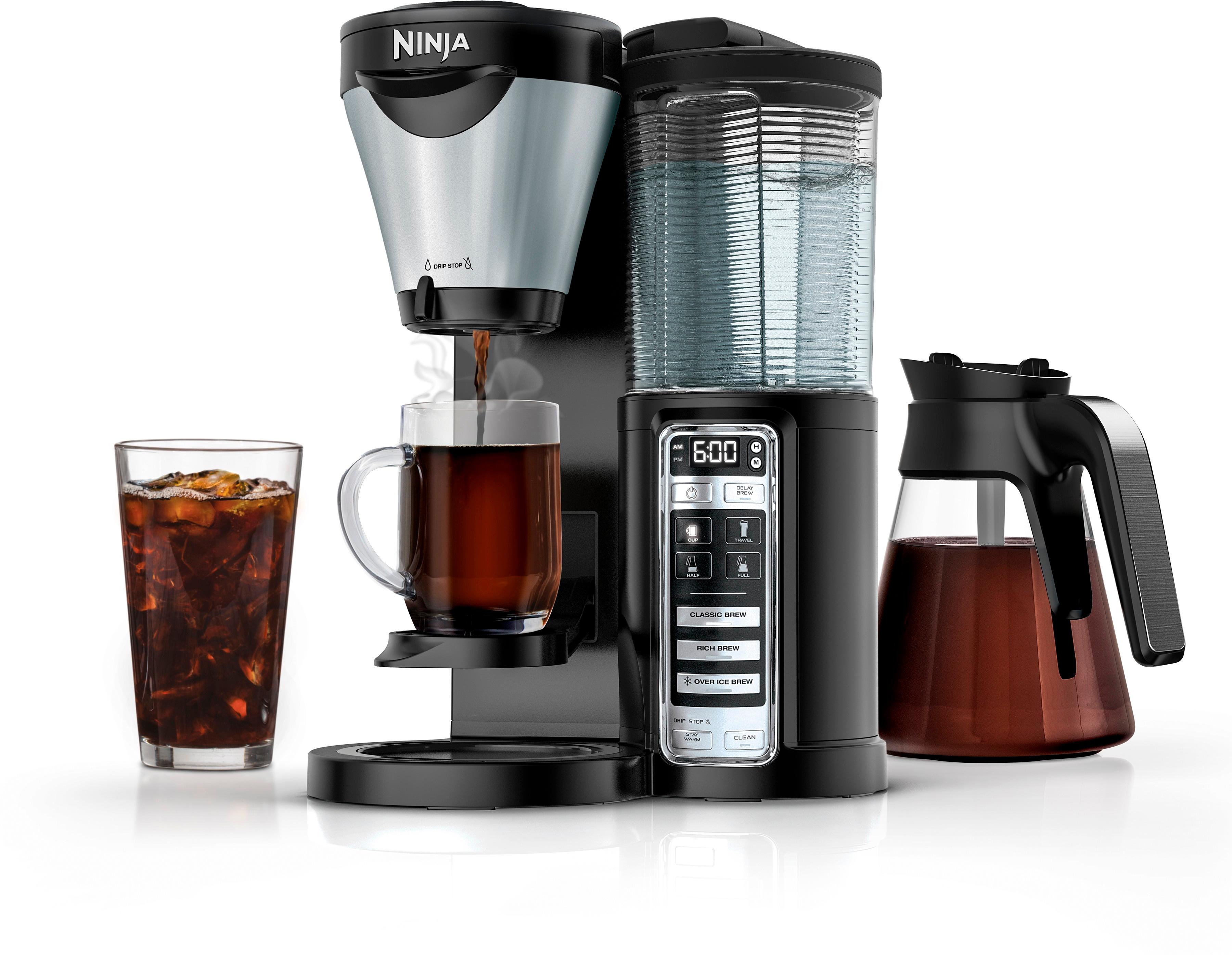 Best Buy: Ninja Coffee Bar 10-Cup Coffee Maker Black/Stainless CF091