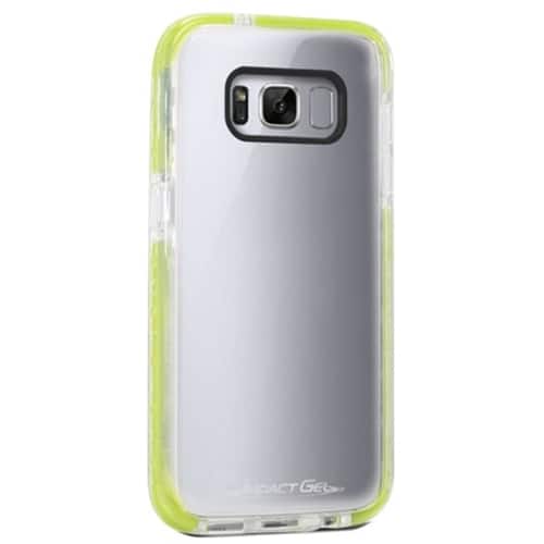 Impact Gel - Case for Samsung Galaxy S8 - Green/clear - Larger Front