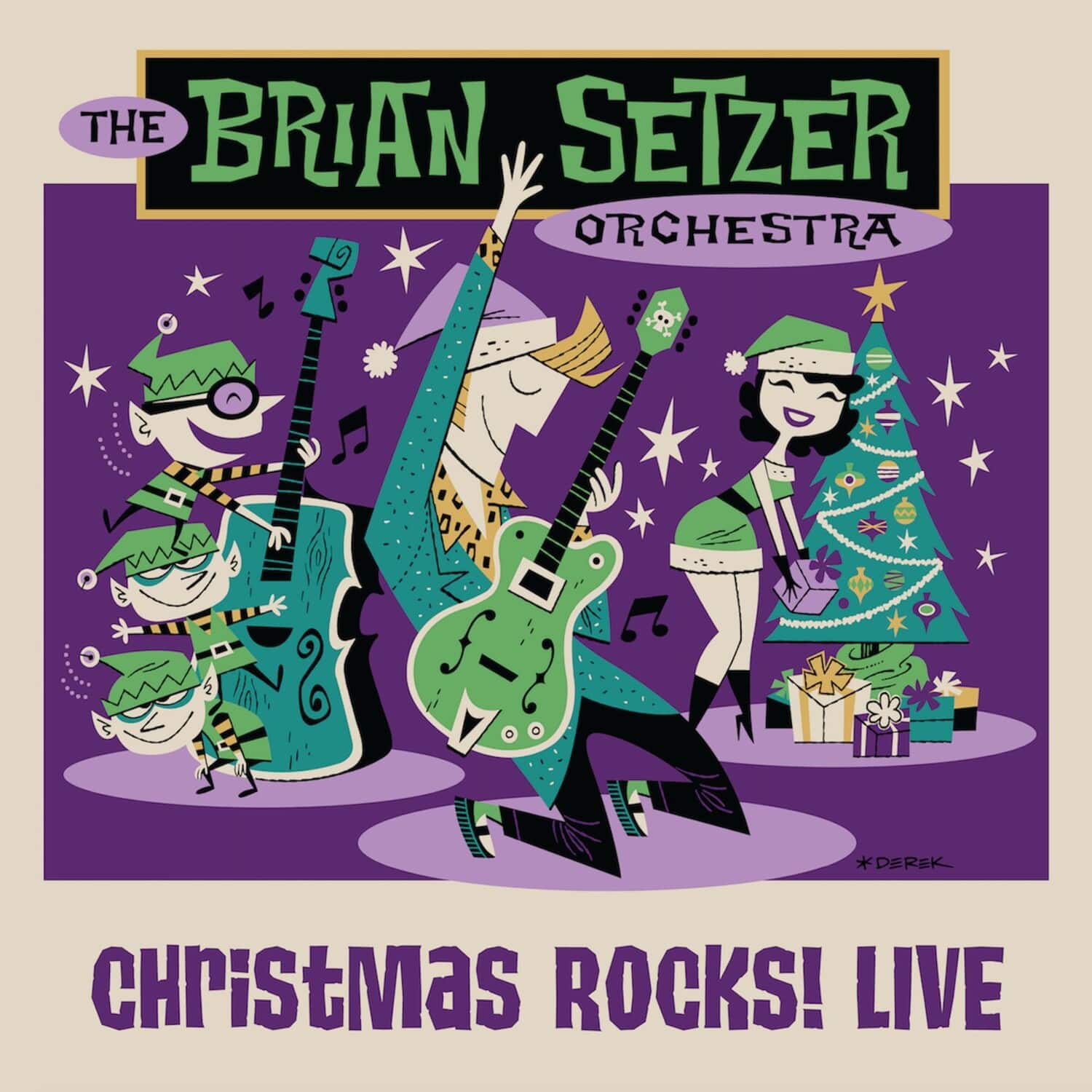 Brian Setzer Orchestra Christmas Rocks Live BLU RAY - Best Buy