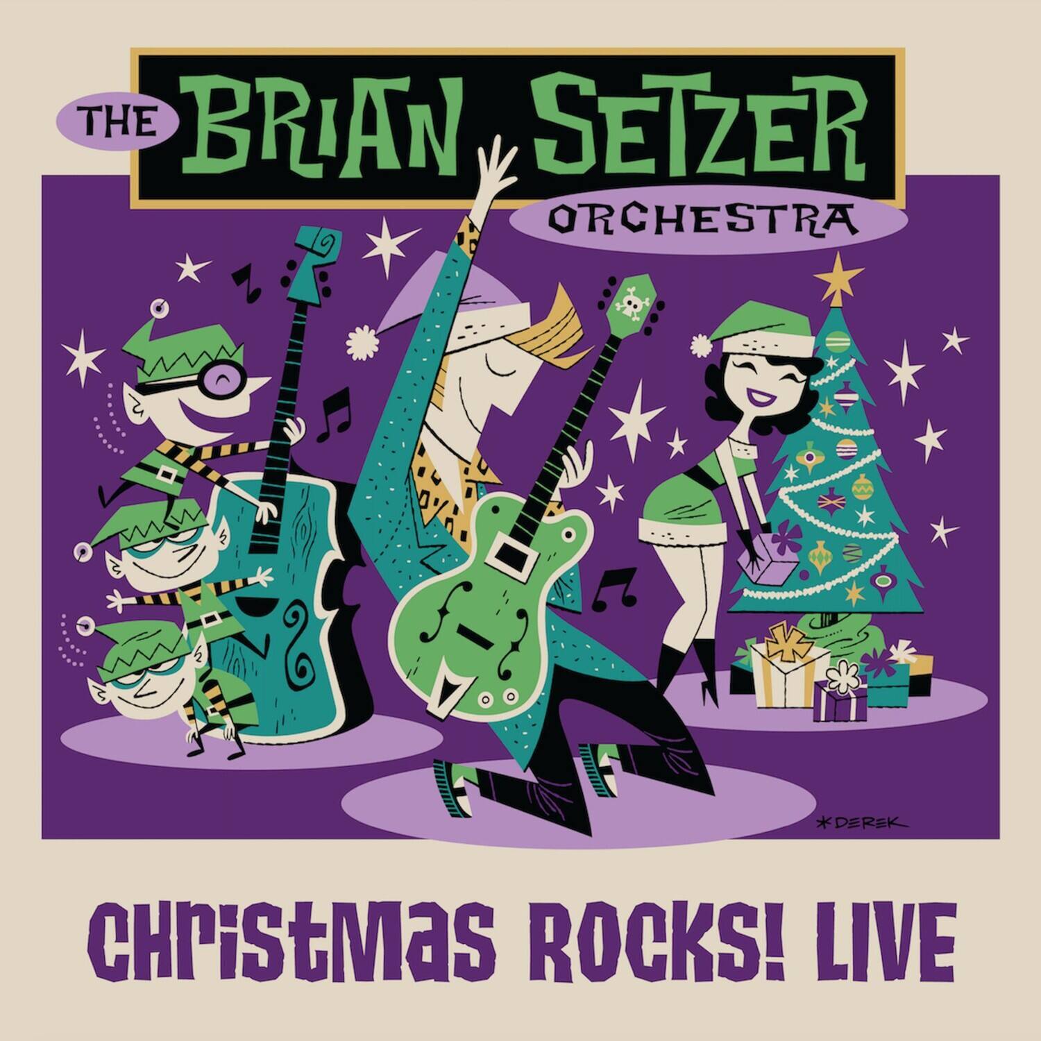 Brian Setzer Orchestra - Christmas Rocks - Live   - BLU-RAY