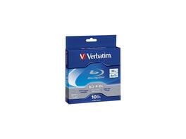 Verbatim - 50GB 6X BD-R DL 10 Packs Spindle Disc Model 97335