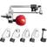Front. KitchenAid - Spiralizer (Peel, Core & Slice) Attachment for KitchenAid Stand Mixers - Stainless.