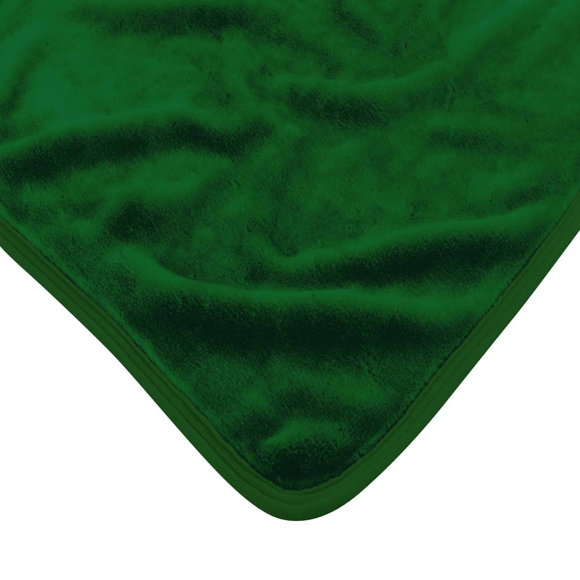 Alt View 1. Sweet Home Collection - NBA Boston Celtics 60" x 80" Raschel Throw Blanket - Green.