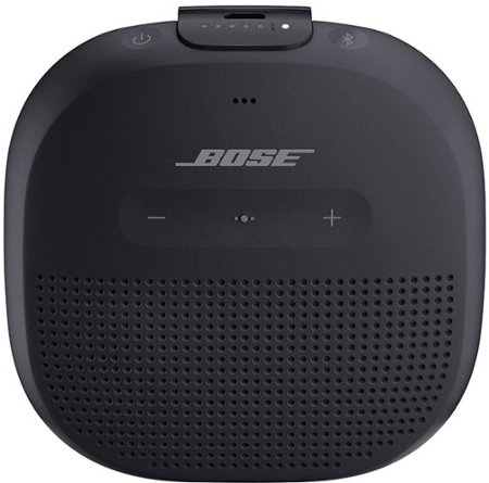 Bose - SoundLink Micro Portable Bluetooth Speaker with Waterproof Design - Black