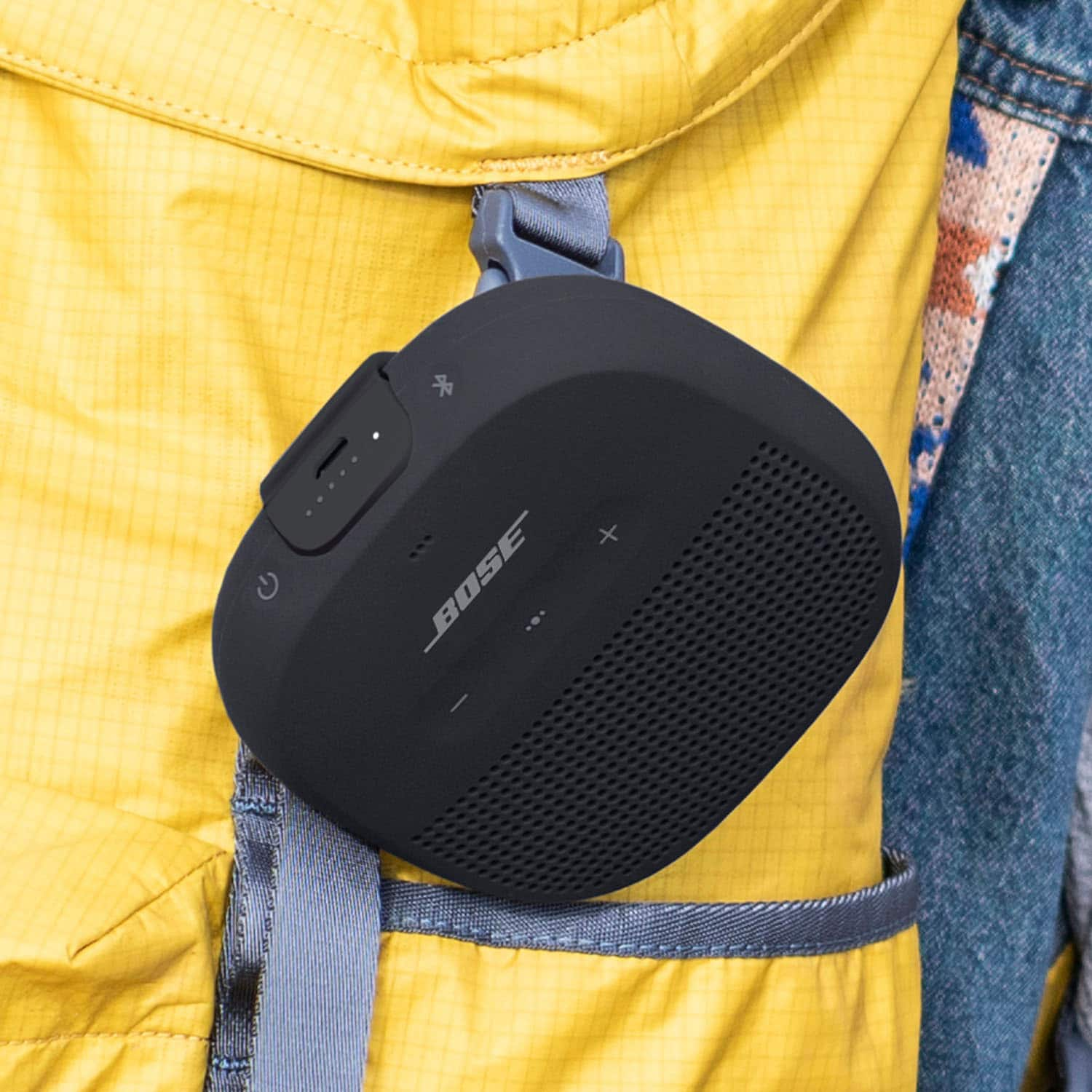 Bose SoundLink Micro, Portable Outdoor Speaker, (Wireless Bluetooth  Connectivity), Black